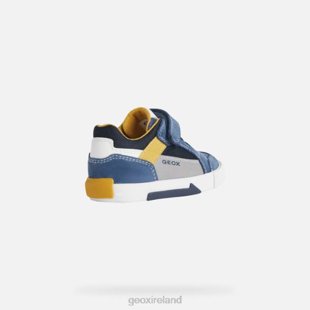 Geox 0ZTB2037 Avio/Ochreyellow Kilwi Toddler