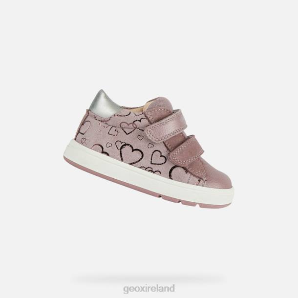 Geox 0ZTB1510 Dark Rose/Silver Biglia Baby Girl