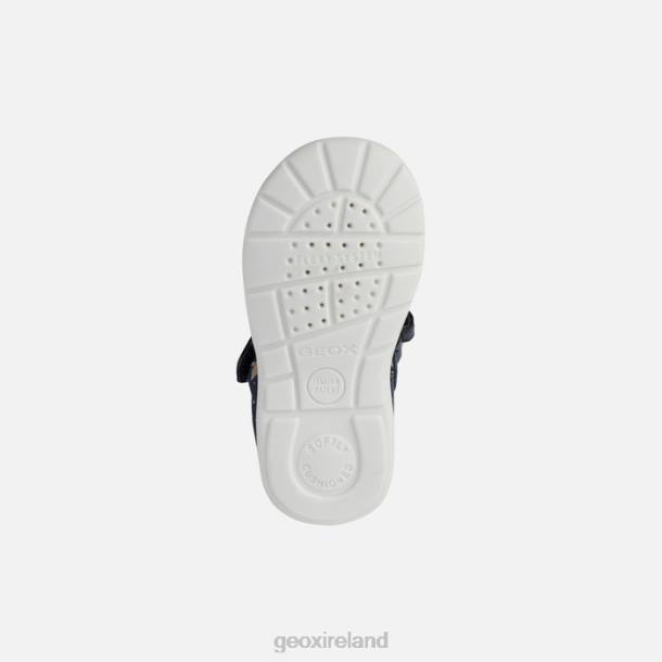 Geox 0ZTB1517 Navy/Silver Elthan Baby Girl