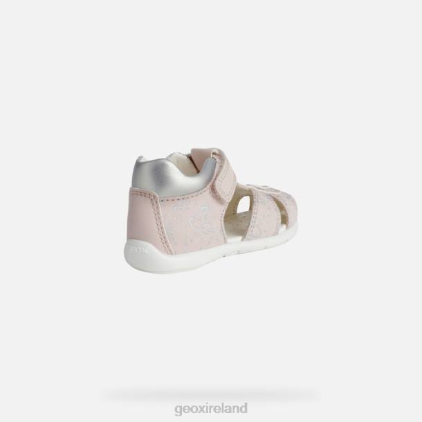 Geox 0ZTB1518 Light Rose/Silver Elthan Baby Girl