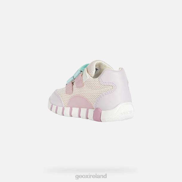 Geox 0ZTB1547 Pink/Lilac Iupidoo Baby Girl