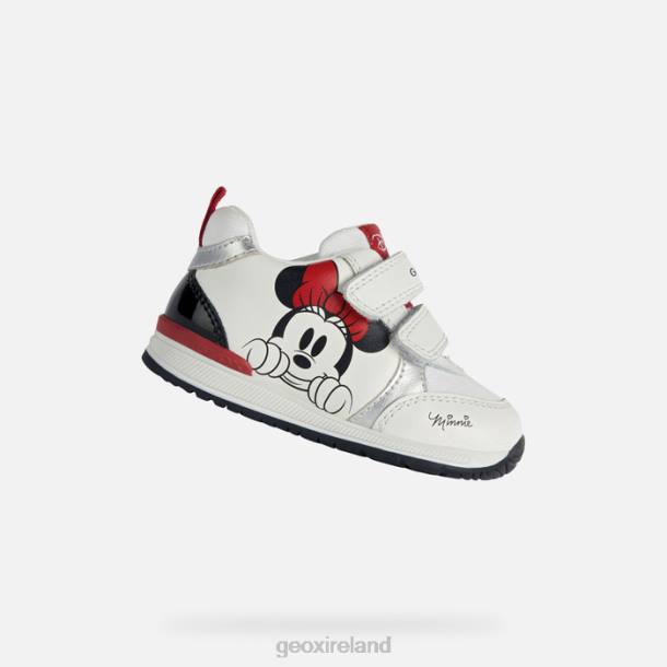 Geox 0ZTB1577 White/Black Rishon Baby