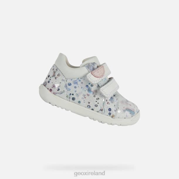 Geox 0ZTB1585 White Macchia Baby Girl