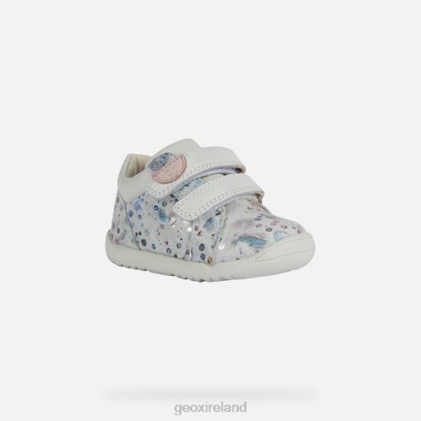 Geox 0ZTB1585 White Macchia Baby Girl