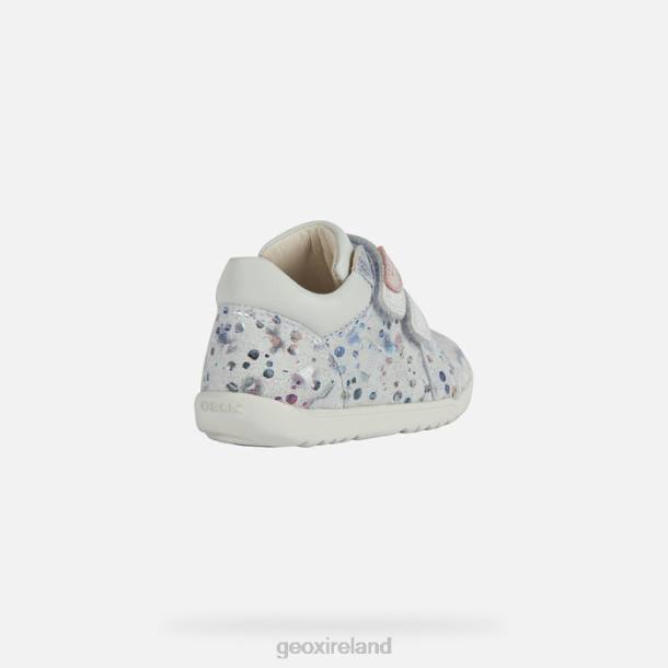 Geox 0ZTB1585 White Macchia Baby Girl