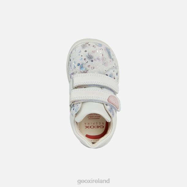 Geox 0ZTB1585 White Macchia Baby Girl