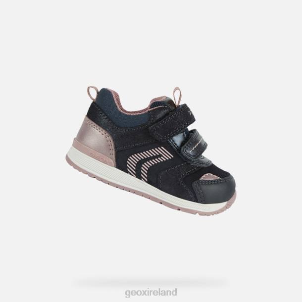 Geox 0ZTB1606 Navy/Pink Rishon Baby Girl