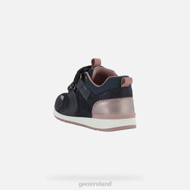 Geox 0ZTB1606 Navy/Pink Rishon Baby Girl