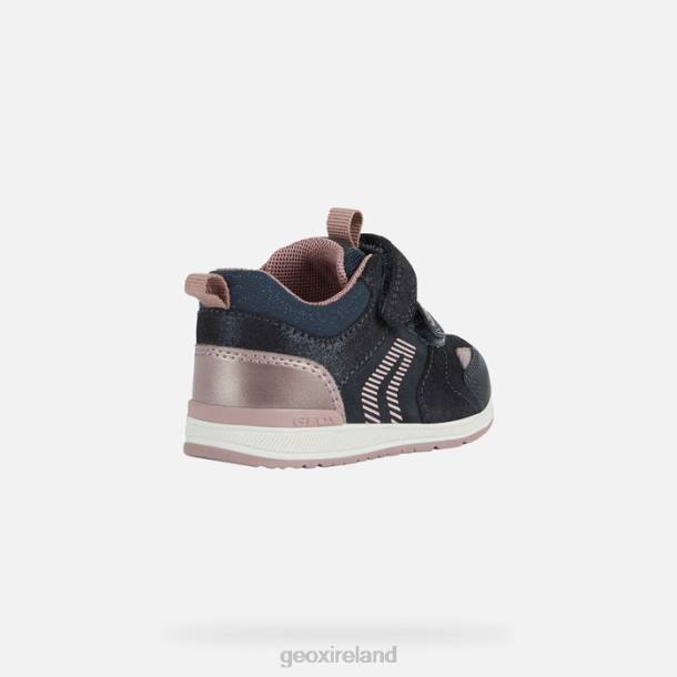 Geox 0ZTB1606 Navy/Pink Rishon Baby Girl