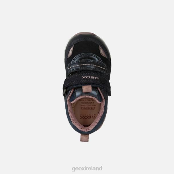 Geox 0ZTB1606 Navy/Pink Rishon Baby Girl