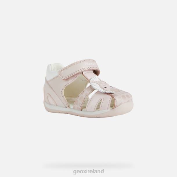 Geox 0ZTB1630 Light Rose/White Each Baby Girl