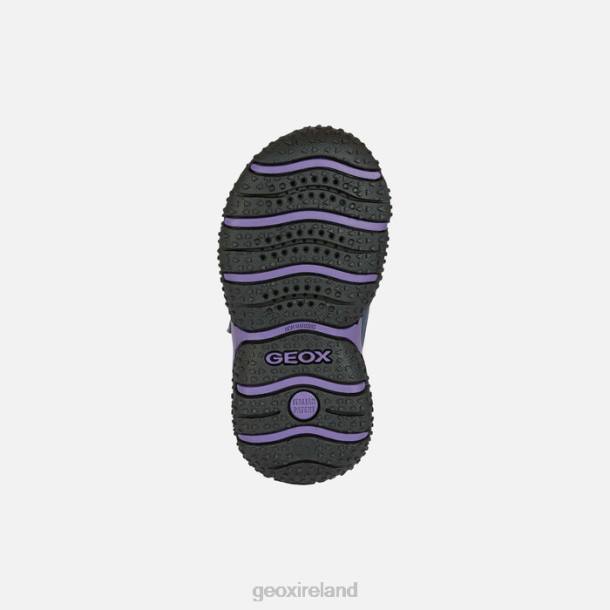 Geox 0ZTB1481 Navy/Purple Baltic Abx Toddler