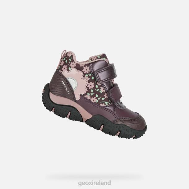 Geox 0ZTB1482 Prune/Dark Pink Baltic Abx Toddler