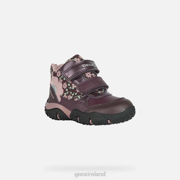 Geox 0ZTB1482 Prune/Dark Pink Baltic Abx Toddler
