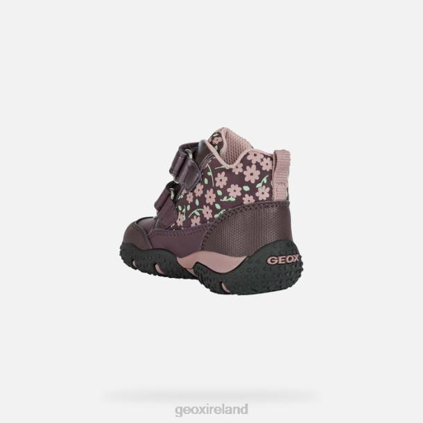 Geox 0ZTB1482 Prune/Dark Pink Baltic Abx Toddler