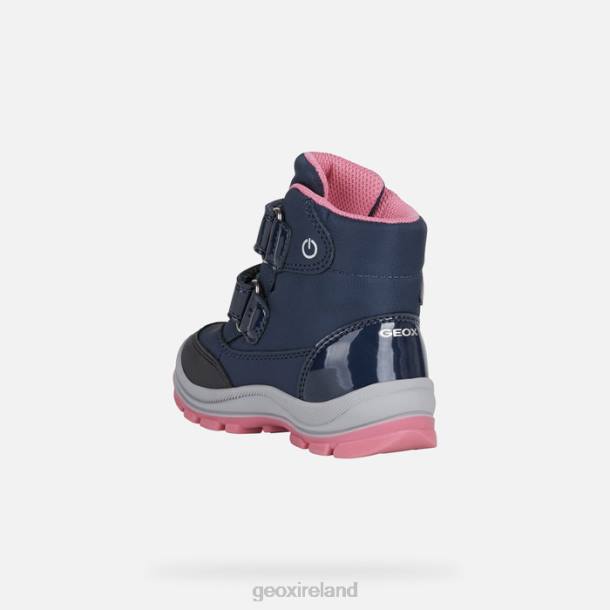 Geox 0ZTB1494 Navy/Fuchsia Flanfil Abx Toddler