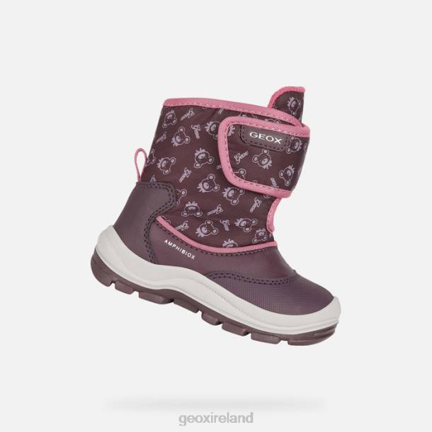 Geox 0ZTB1512 Prune/Dark Fuchsia Flanfil Abx Toddler