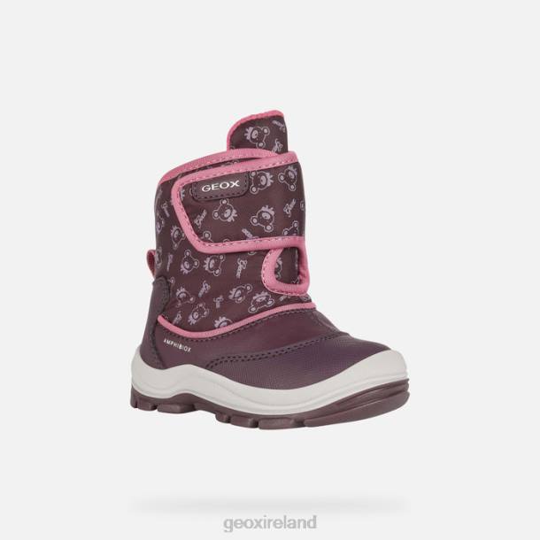 Geox 0ZTB1512 Prune/Dark Fuchsia Flanfil Abx Toddler