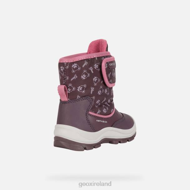 Geox 0ZTB1512 Prune/Dark Fuchsia Flanfil Abx Toddler