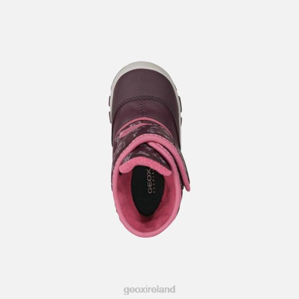 Geox 0ZTB1512 Prune/Dark Fuchsia Flanfil Abx Toddler