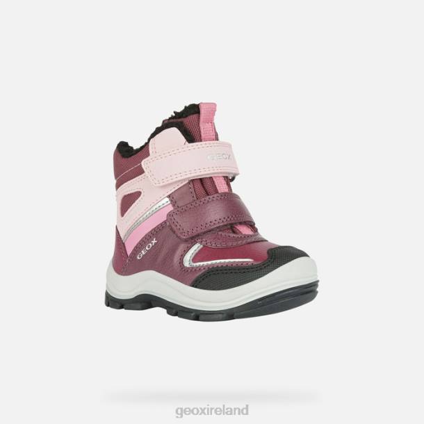 Geox 0ZTB1562 Burgundy/Pink Flanfil Abx Toddler