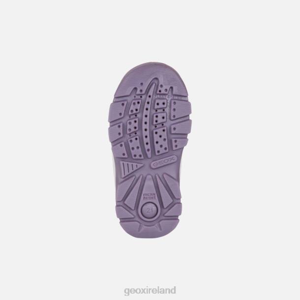 Geox 0ZTB1563 Black/Violet Flanfil Abx Toddler