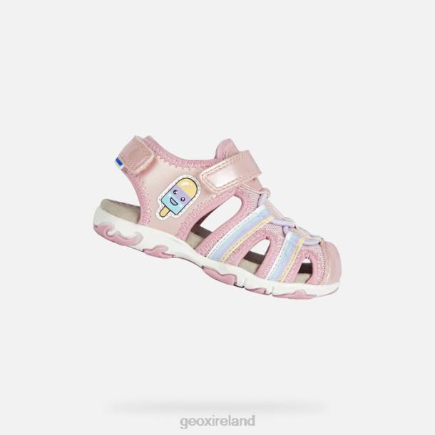 Geox 0ZTB1441 Light Pink Sandal Flaffee Toddler