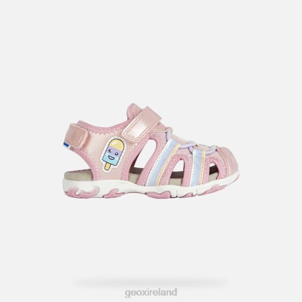 Geox 0ZTB1441 Light Pink Sandal Flaffee Toddler