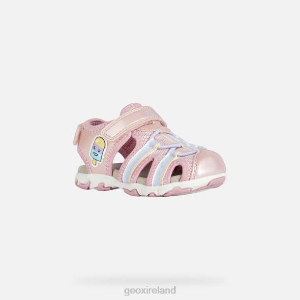 Geox 0ZTB1441 Light Pink Sandal Flaffee Toddler