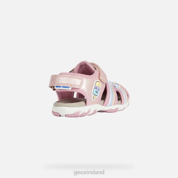 Geox 0ZTB1441 Light Pink Sandal Flaffee Toddler