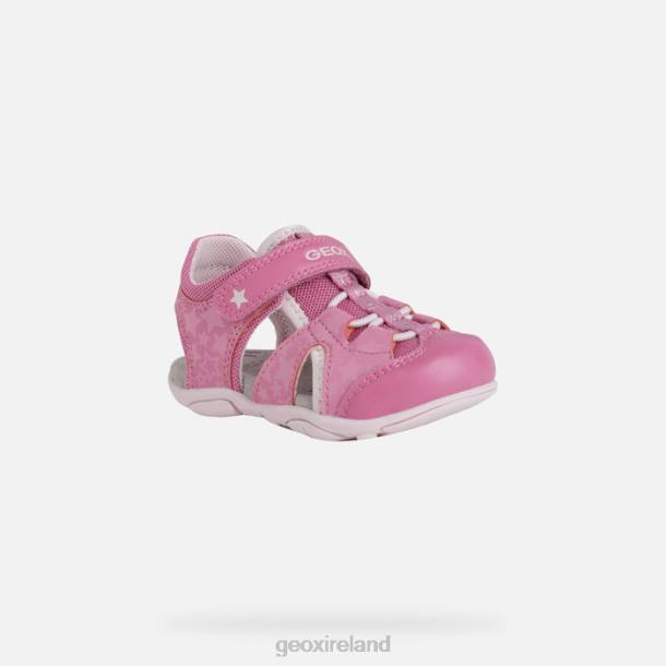 Geox 0ZTB1513 Fuchsia/Pink Sandal Agasim Toddler