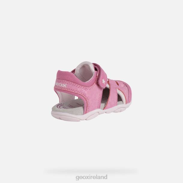 Geox 0ZTB1513 Fuchsia/Pink Sandal Agasim Toddler