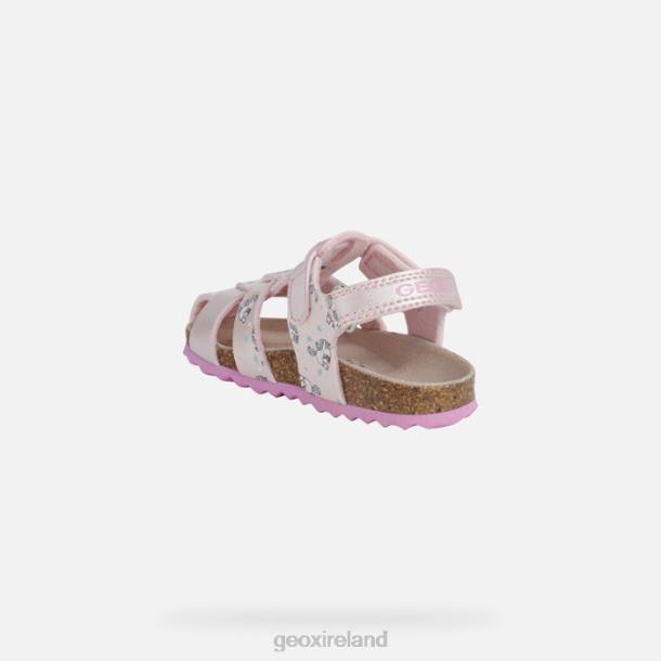 Geox 0ZTB1533 Light Pink/Fuchsia Sandal Chalki Toddler