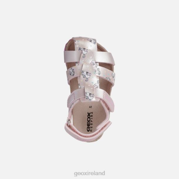 Geox 0ZTB1533 Light Pink/Fuchsia Sandal Chalki Toddler