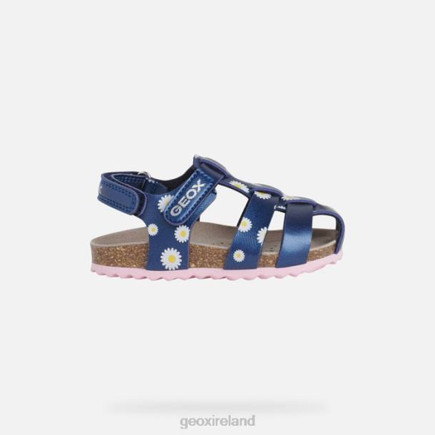 Geox 0ZTB1534 Navy Sandal Chalki Toddler