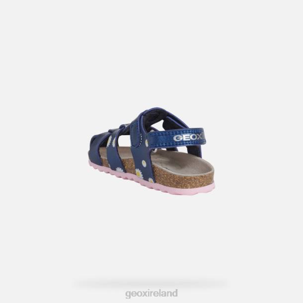 Geox 0ZTB1534 Navy Sandal Chalki Toddler