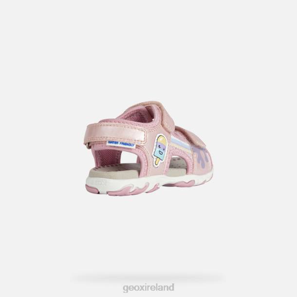 Geox 0ZTB1565 Light Pink Sandal Flaffee Toddler