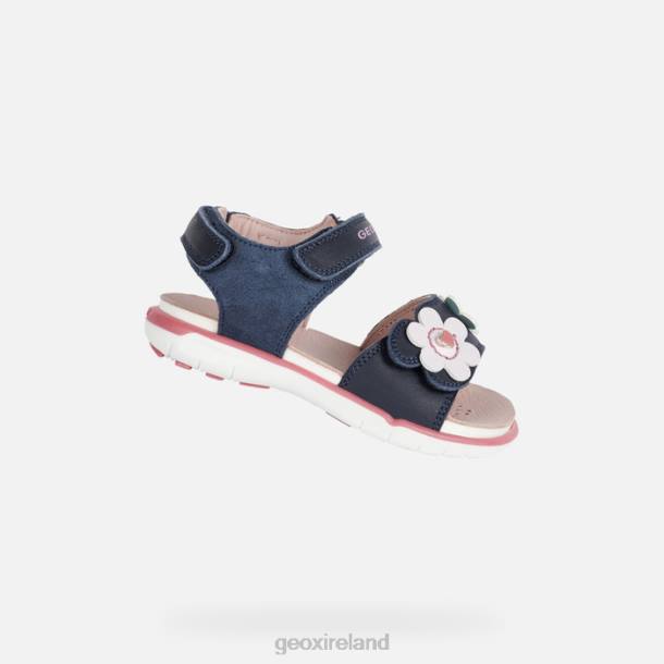 Geox 0ZTB1647 Navy Sandal Delhi Toddler