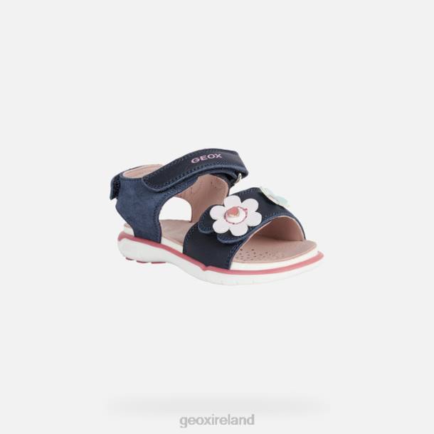 Geox 0ZTB1647 Navy Sandal Delhi Toddler