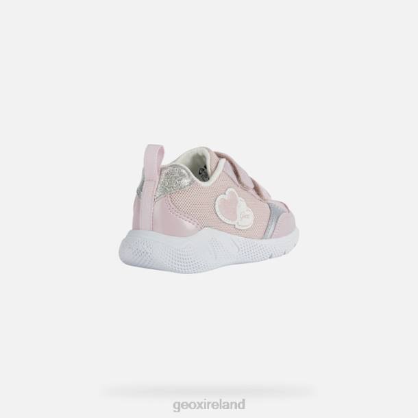 Geox 0ZTB1034 Pink/Silver Sprintye Toddler