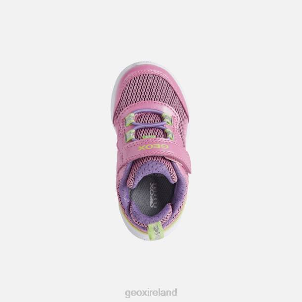 Geox 0ZTB1438 Fuchsia/Acid Green Sprintye Baby