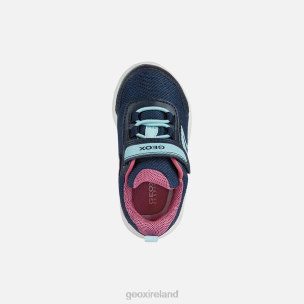 Geox 0ZTB1488 Navy/Fuchsia Sprintye Toddler