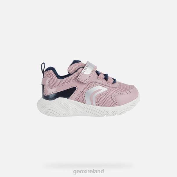 Geox 0ZTB1489 Light Rose/Navy Sprintye Toddler