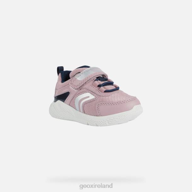 Geox 0ZTB1489 Light Rose/Navy Sprintye Toddler