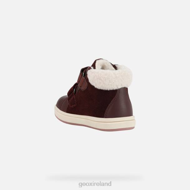 Geox 0ZTB1529 Dark Burgundy Trottola Toddler