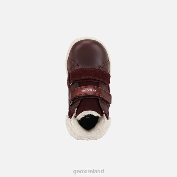 Geox 0ZTB1529 Dark Burgundy Trottola Toddler