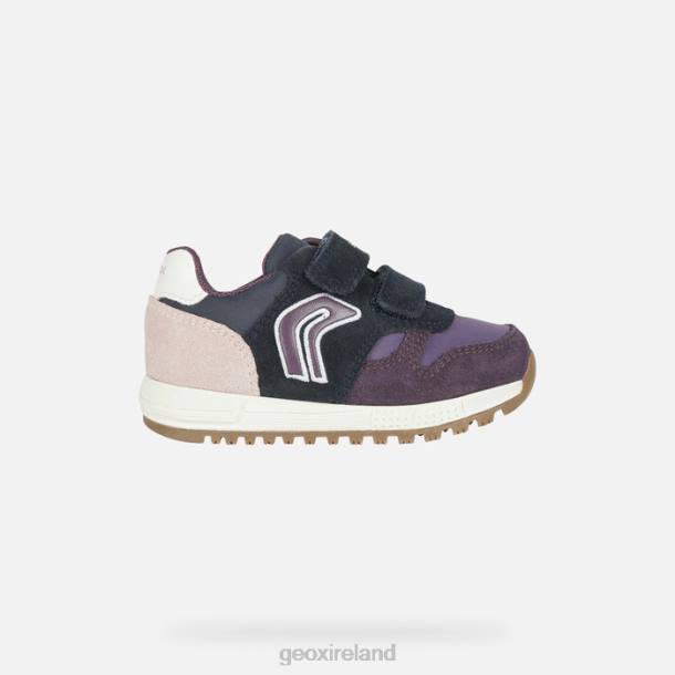 Geox 0ZTB1541 Dark Violet/Navy Alben Toddler