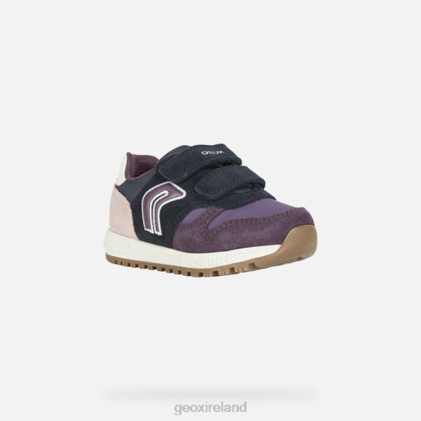 Geox 0ZTB1541 Dark Violet/Navy Alben Toddler
