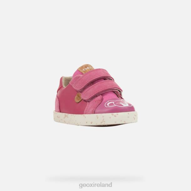 Geox 0ZTB1544 Fuchsia/White Kilwi Baby