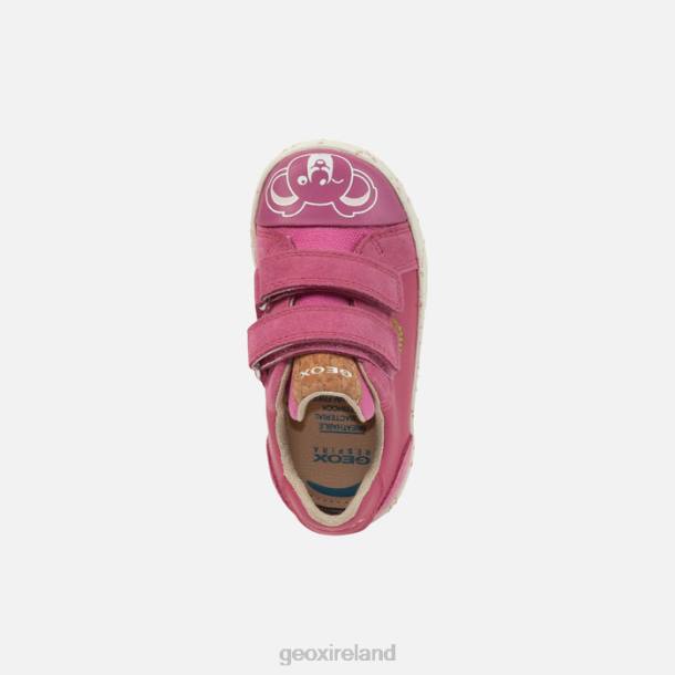 Geox 0ZTB1544 Fuchsia/White Kilwi Baby